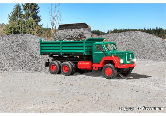 Viessmann 8002 CarMotion Basis Startset, MAGIRUS DEUTZ 3-achs Muldenkipper - H0 (1:87) | Bild 2