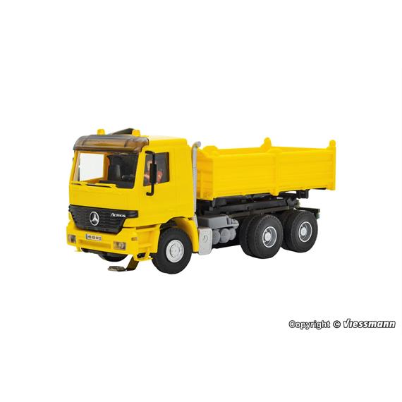 Viessmann 8015 MB ACTROS 3-achs Muldenkipper mit Rundumleuchten - H0 (1:87)