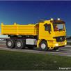 Viessmann 8015 MB ACTROS 3-achs Muldenkipper mit Rundumleuchten - H0 (1:87) | Bild 3