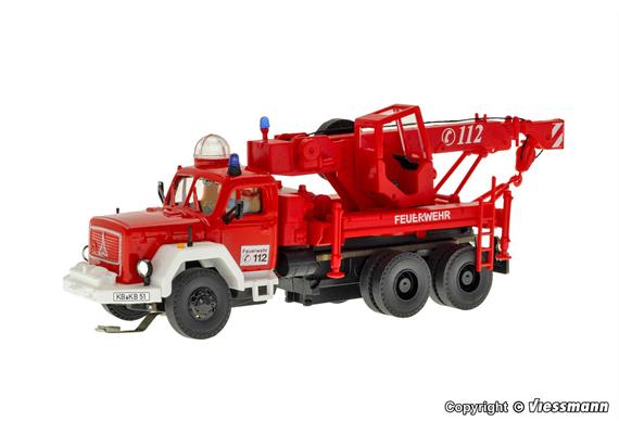 Viessmann 8051 Feuerwehr MAGIRUS DEUTZ 3-achs Bergekran - H0 (1:87) | Bild 2