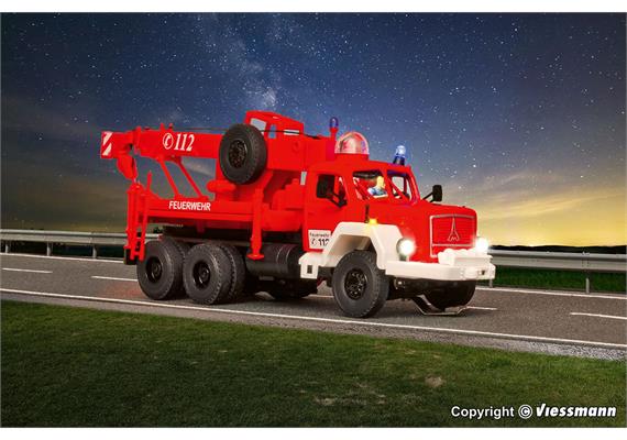 Viessmann 8051 Feuerwehr MAGIRUS DEUTZ 3-achs Bergekran - H0 (1:87) | Bild 4