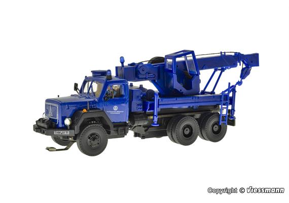 Viessmann 8071 THW MAGIRUS DEUTZ 3-achs Bergekran, Basis, Funktionsmodell - H0 (1:87) | Bild 2