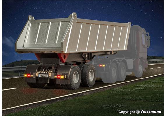 Viessmann 8211 MEILLER Sattelkipper-Auflieger MHKS 40/2, Funktionsmodell - H0 (1:87) | Bild 4