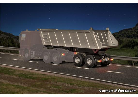 Viessmann 8211 MEILLER Sattelkipper-Auflieger MHKS 40/2, Funktionsmodell - H0 (1:87) | Bild 3