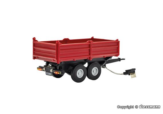 Viessmann 8214 Tandem Kipper, rot, Funktionsmodell - H0 (1:87) | Bild 2