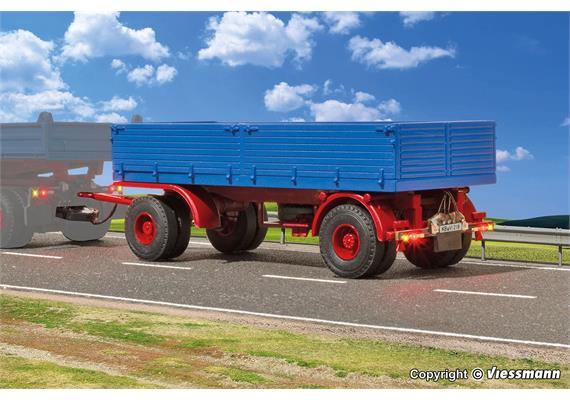 Viessmann 8218 2-achs Anhänger mit langem Radabstand, Funktionsmodell - H0 (1:87) | Bild 3