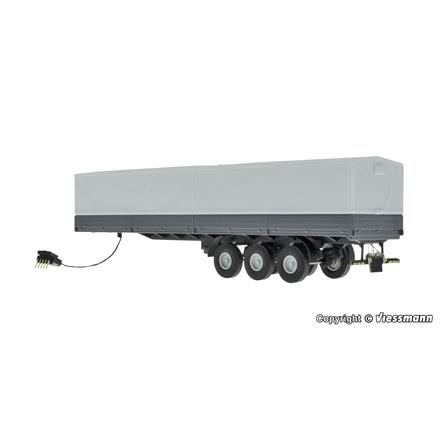 Viessmann 8227 3-achs Planensattelauflieger, Funktionsmodell - H0 (1:87)