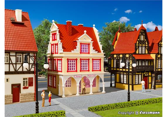 Vollmer 43871 Nachtclub "L'Amore" mit LED-Beleuchtung - H0 (1:87) | Bild 2