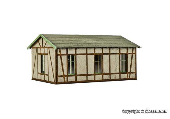 Vollmer 45640 Werkstatt mit Putz-/Fachwerkfassade - H0 (1:87) | Bild 2