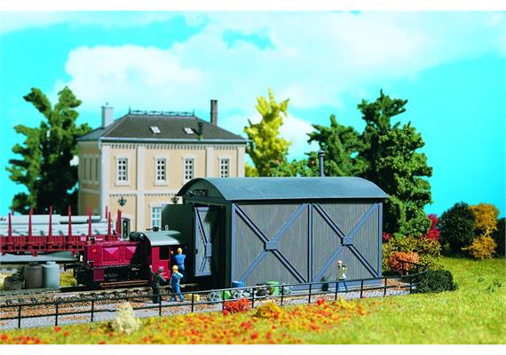 Vollmer 45761 Lok-Schuppen für Köf - H0 (1:87)