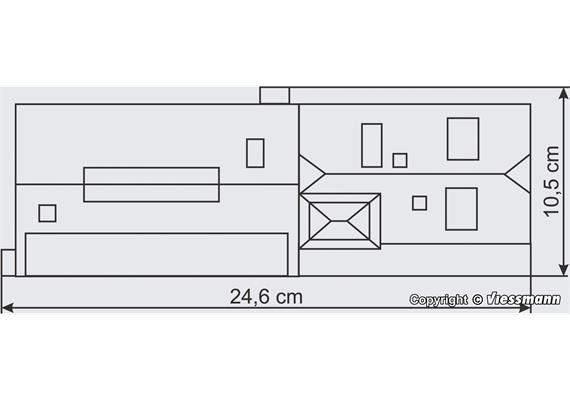 Vollmer 47544 WLZ Lagerhaus - N (1:160) | Bild 5