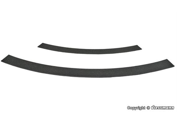 Vollmer 48238 Seitenstreifen Kopfsteinpflaster, 2 Stück - H0 (1:87) | Bild 2