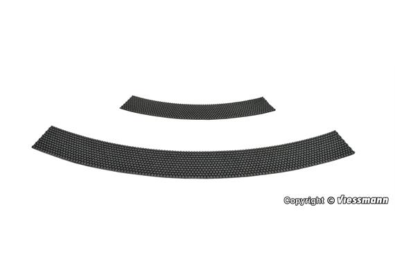 Vollmer 48239 Seitenstreifen Kopfsteinpflaster für Straßenplatte, 2 Stück - H0 (1:87) | Bild 2