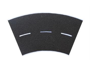 Vollmer 48265 Strassenplatte Asphalt 45 Grad Kurve HO