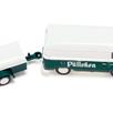 Wiking 030005 VW T2 Kastenwagen mit Anhänger "Pülleken" - H0 (1:87) | Bild 3