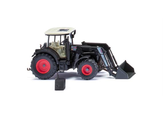 Wiking 036312 Claas Arion 640 mit Frontlader 150 - schwarz - H0 (1:87) | Bild 1