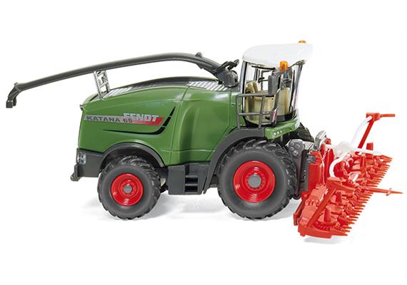Wiking 038999 Fendt Katana 65 mit Maisvorsatz