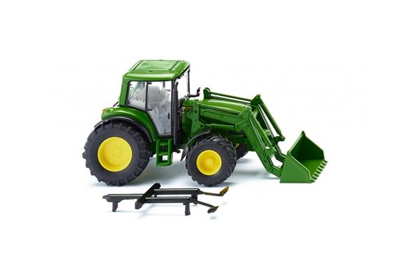 Wiking 039338 John Deere 6920 S mit Frontlader