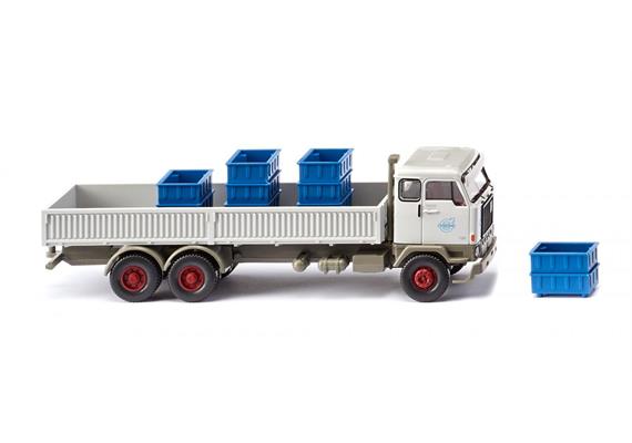 Wiking 046202 Stahlpritschen-Lkw (Volvo F88) "Volvo", Massstab 1:87