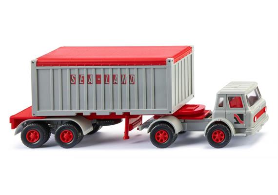 Wiking 052501 Containersattelzug 20' (Int. Harvester) "Sealand" - H0 (1:87)