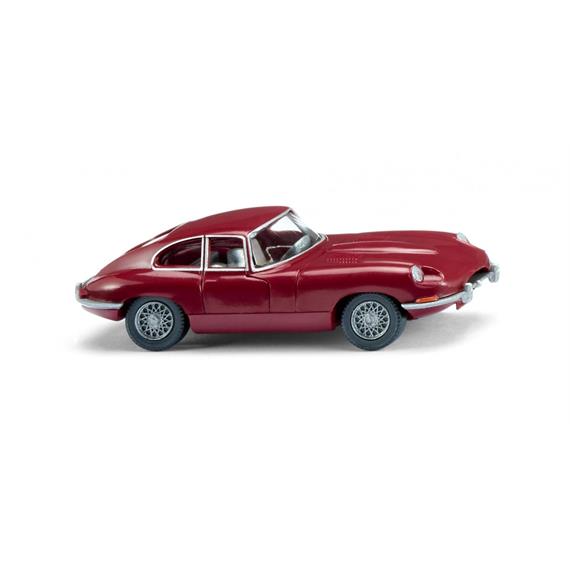 Wiking 080303 Jaguar E-Type Coupé - purpurrot - H0 (1:87)