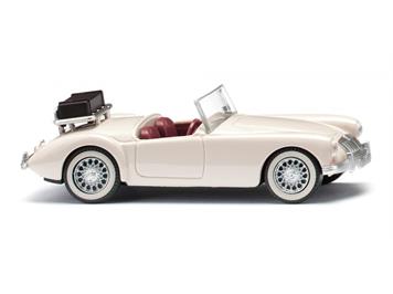 Wiking 081805 MG A Roadster, perlweiss - H0 (1:87)