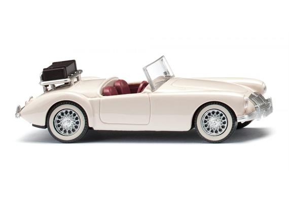 Wiking 081805 MG A Roadster, perlweiss - H0 (1:87)