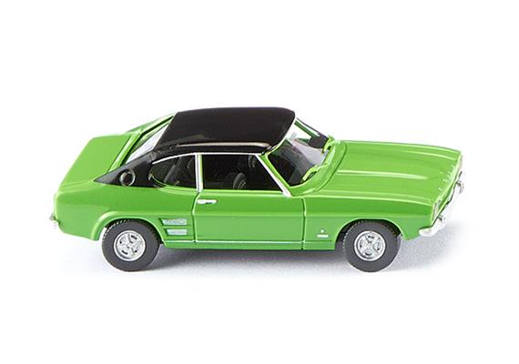 Wiking 082107 Ford Capri I grün mit schwarzem Dach HO