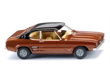 Wiking 082108 Ford Capri I - kupferbraun met mit schwarzem Dach - H0 (1:87)