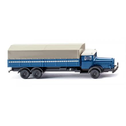 Wiking 094306 Pritschen-Lkw (MB L 10000) - azurblau - N (1:160)