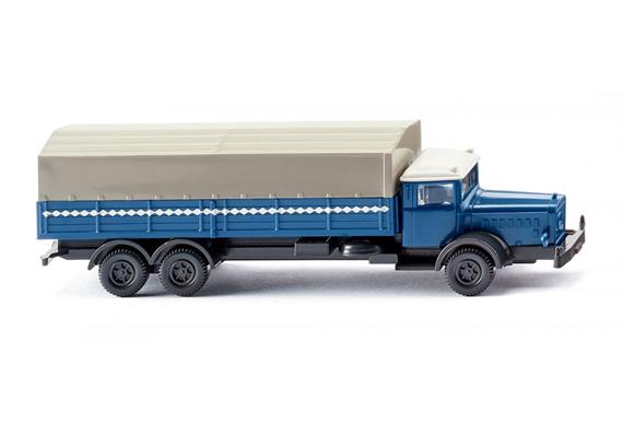 Wiking 094306 Pritschen-Lkw (MB L 10000) - azurblau - N (1:160)