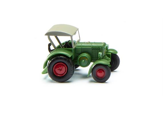 Wiking 095137 Lanz Bulldog mit Dach - laubgrün - N (1:160)