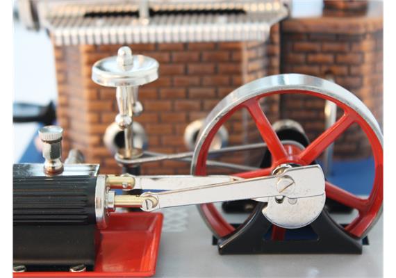 Wilesco 000010 D10 Dampfmaschine mit Dampfkamin | Bild 6