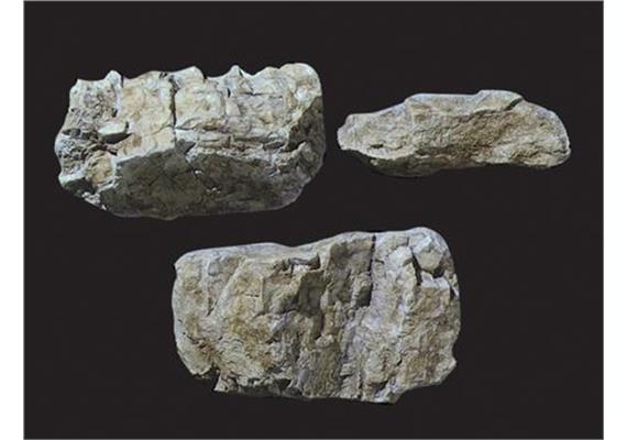 Woodland C1234 Giessform verschieden grosse Felsen