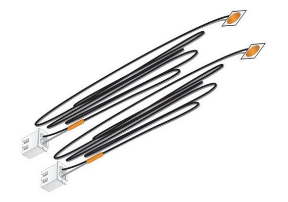 Woodland JP5736 Klebe-LED orange (Orange Stick-on LED Lights) - H0, N | Bild 2