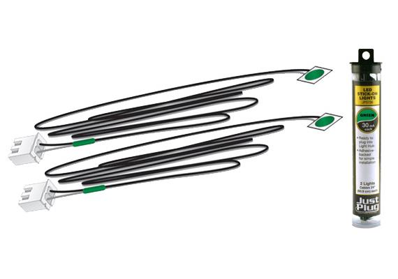 Woodland JP5737 Green Stick-on LED Lights (Klebe-LED grün) - H0, N | Bild 1