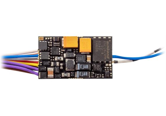ZIMO MS480 Mini-Sound-Decoder DCC/mfx, 0,8 A, 6 Fu.-Ausgänge, 2 Logikpegel, 13 Litzen | Bild 2