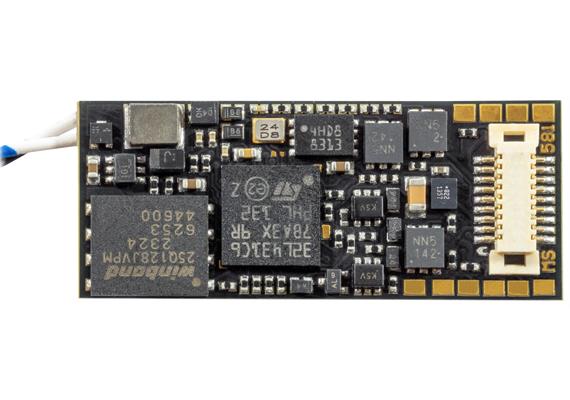 ZIMO MS581N18G N-Sound-Decoder, 0,8A, 6 Fu-Ausgänge, Next18, inkl. Goldcaps | Bild 3