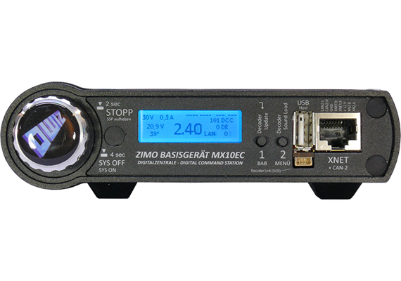 ZIMO MX10EC Digitalzentrale 300 Watt DCC/MM