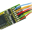 ZIMO MX630F Decoder mit 6pol. Schnittstelle an Litzen | Bild 1