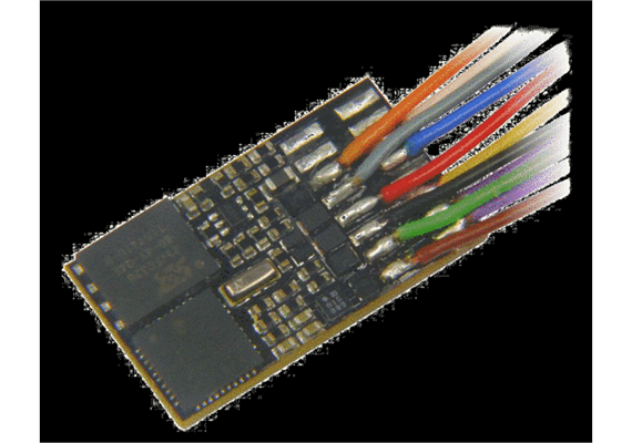 Zimo MX648R Subminiatur-Sound-Decoder, 0,9A, 8pol NEM652 Schnittstelle (an Drähten)