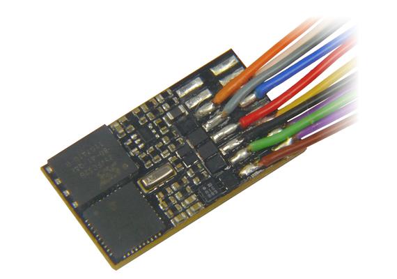 Zimo MX648R Subminiatur-Sound-Decoder, 0,9A, 8pol NEM652 Schnittstelle (an Drähten)