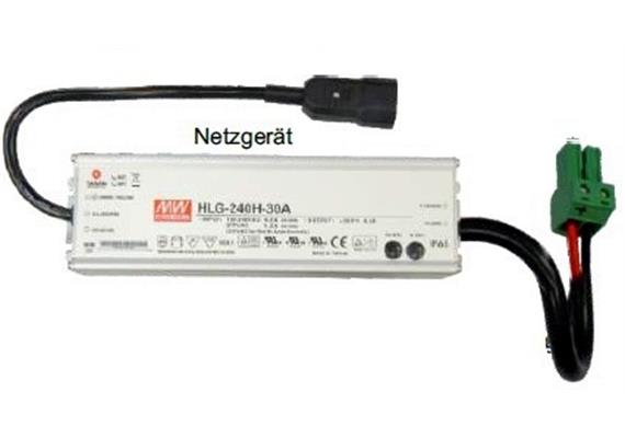 ZIMO NG200 Netzgerät 240 Watt (30V, 8A) Meanwell HLG-240H-30A - 22 x 7 x 4 cm; 1,2 kg