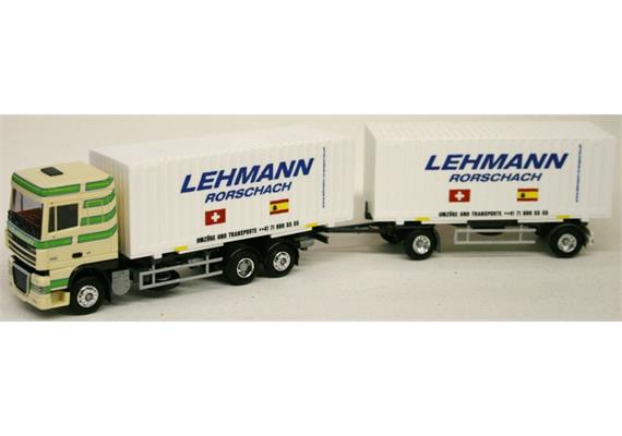 Zingg (AWM) DAF XF 105 SSC Cargobox-HZ "Lehmann Transporte" limitiert auf 300 Stk. | Bild 1
