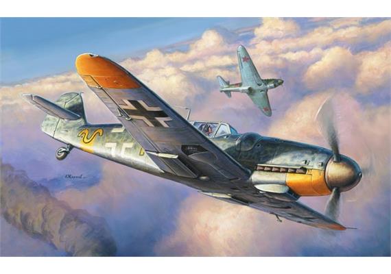 Zvezda 4816 Messerschmitt Me Bf 109 G-6 · mit Swiss Air Force Decals · Maßstab 1:48 | Bild 2