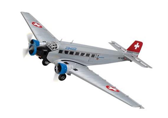 ACE 001558 Junkers JU 52/3 JU-Air HB-HOP, Fertigmodell aus Metall - Massstab 1:72 | Bild 2