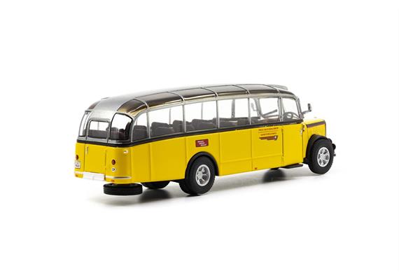 ACE 002011 Saurer L4C Alpenwagen IIIa PTT, Paul Nussbaumer, Ganterschwil SG - H0 (1:87) | Bild 5