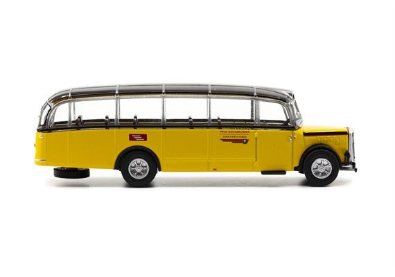 ACE 002011 Saurer L4C Alpenwagen IIIa PTT, Paul Nussbaumer, Ganterschwil SG - H0 (1:87) | Bild 4