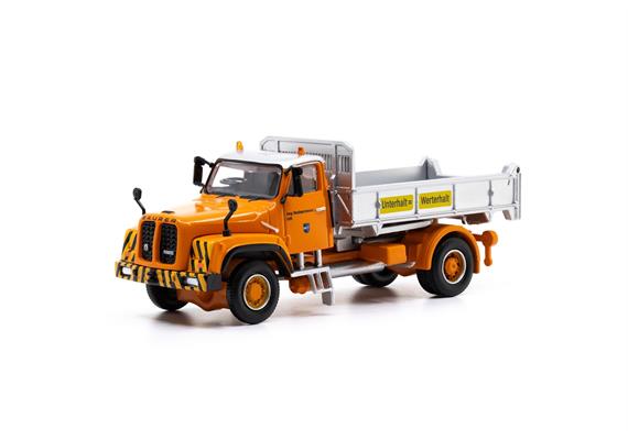 ACE 002335 Saurer D330B N4x4 Kipper Baudept. Kt. Aargau - H0 (1:87) | Bild 1