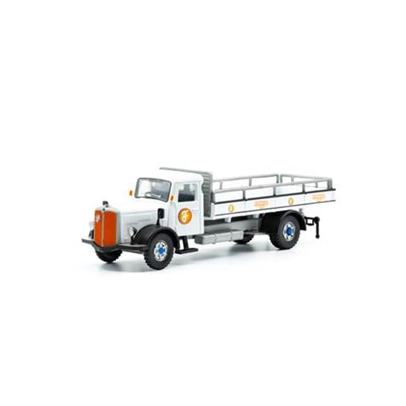 ACE 002362 Saurer S4C Pritsche "Brauerei Farnsburger, 1963" - H0 (1:87)